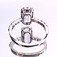 Кольцо с камнями: 3.35 ct. Кунцит и Сапфир. Кольца. Зов Камня - магазин украшений. Ярмарка Мастеров.  Фото №4