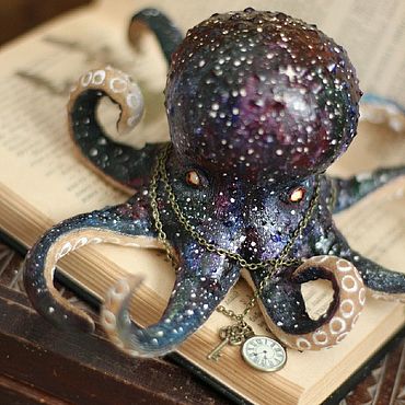 Куклы и игрушки ручной работы. Ярмарка Мастеров - ручная работа Octopus galaxy. Handmade.