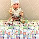 Одеяло из американского хлопка В ГОСТЯХ У БАБУШКИ. Одеяла. NaturalBabySoft. Интернет-магазин Ярмарка Мастеров.  Фото №2