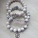 Заказать Белый Агат, коралл и кахолонг!. Angelina_jewelry. Ярмарка Мастеров. . Браслет из бусин Фото №3