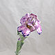 Ceramic iris on the stem. Aromatic diffusers. Elena Zaychenko - Lenzay Ceramics. My Livemaster. Фото №4