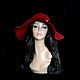 Stranger ' Red wine'. Hats1. Novozhilova Hats. Online shopping on My Livemaster.  Фото №2