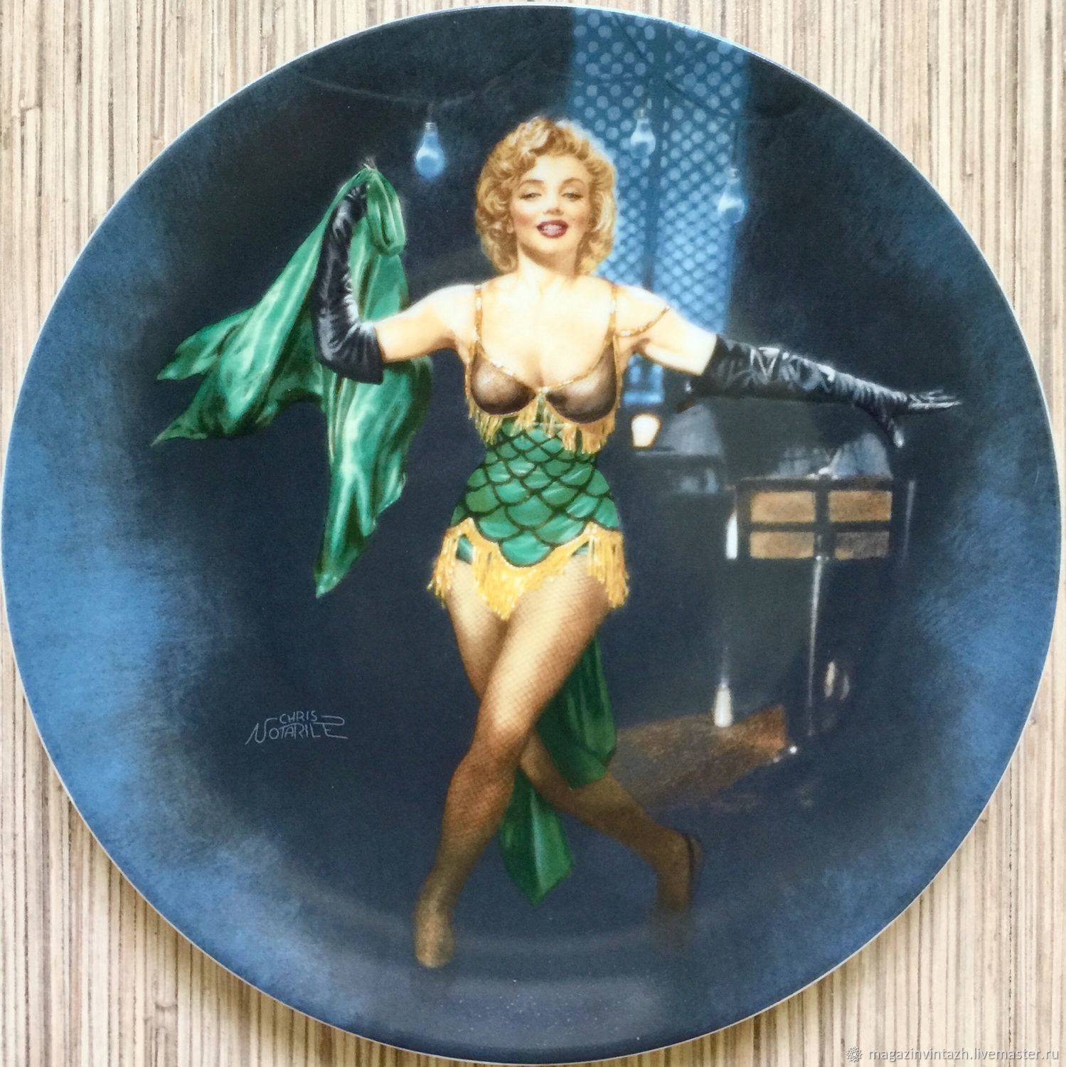 Винтаж: Декоративные тарелки Мерилин Монро ( Marilyn Monroe ) в интернет-ма...