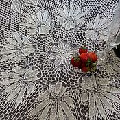 Для дома и интерьера handmade. Livemaster - original item Echinacea tablecloth based on Herberts. Handmade.