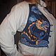The backless vest 'Dragon', Vests, Sudzha,  Фото №1