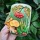 Грибы-лисички - кружка с декором из полимерной глины. Кружки и чашки. Мастерская ЧУдЕСа (svetlana-chudesa). Ярмарка Мастеров.  Фото №4