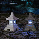 Японский фонарь из бетона для сада. Фигуры садовые. Harlov. Интернет-магазин Ярмарка Мастеров.  Фото №2