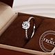 Золотое кольцо с бриллиантами 1.3 карата. Кольцо помолвочное. FROLOF JEWELRY. Ярмарка Мастеров.  Фото №8