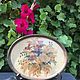 Embroidered picture 'Provence', handmade, Holland. Vintage paintings. Dutch West - Indian Company. Online shopping on My Livemaster.  Фото №2