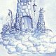 Кот Фурысий в гостях у Синей Тучки, акварель. Картины. Фаина Соловьева Живопись реализм. Ярмарка Мастеров.  Фото №4