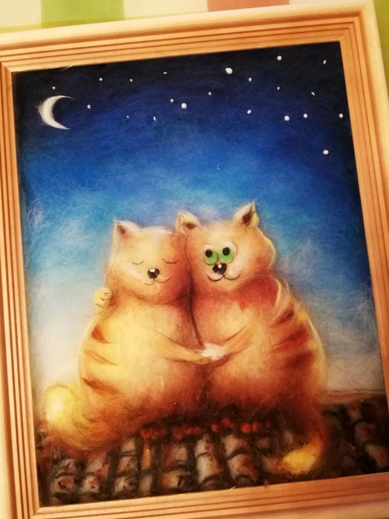 Картина два кота