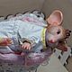 Reborn mouse or Mouse Mascot from the sculptor Sylvia Manning. Reborn. Doll's Paradise (Lyudmila79). My Livemaster. Фото №5