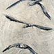 Картина с чайками, морской пейзаж, картина с птицами. Картины. Мария Роева  Картины маслом (MyFoxyArt). Ярмарка Мастеров.  Фото №6