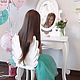 Dressing table with mirror console children's room. Tables. Ludmila Omland. Online shopping on My Livemaster.  Фото №2