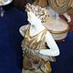 Винтаж: Capodimonte.Богиня.Девушка.Италия.Статуэтка.Антиквариат. Статуэтки винтажные. Антик.Декор.Винтаж. Ярмарка Мастеров.  Фото №9