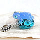 Кулон «Принцесса утреннего ветра» лэмпворк-лягушонок. Кулон. Terrakota lampwork (Анна Иванова). Ярмарка Мастеров.  Фото №4