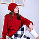 Master Class Sweaters ,,Red,,, Knitting patterns, Tallinn,  Фото №1