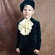 Бархатный детский костюм, bespoke технология. Карнавальный костюм. Gleamnight Victorian Baby. Интернет-магазин Ярмарка Мастеров.  Фото №2
