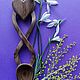Hand Carved Wooden Love Spoon, Spoons, Sochi,  Фото №1