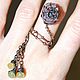 кольцо "В сетях Арахны...". Набор колец. MagicJewelryByXsenia (oksana-kinchina). Интернет-магазин Ярмарка Мастеров.  Фото №2
