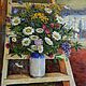 Pinturas con flores de campo. 2016-2018 GG. óleo sobre lienzo. Pictures. Tatiana Chepkasova. Ярмарка Мастеров.  Фото №5