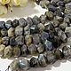 Labradorite beads faceted natural stones. PCs. Beads1. furnitura2015. Online shopping on My Livemaster.  Фото №2