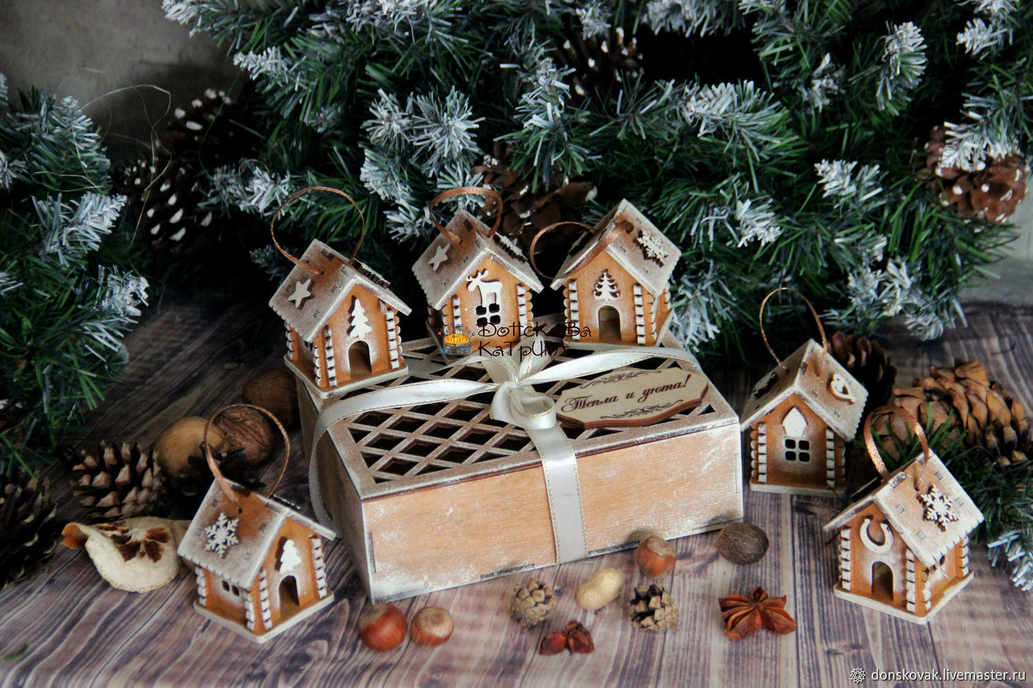 Рождественский Пряничный чайный домик