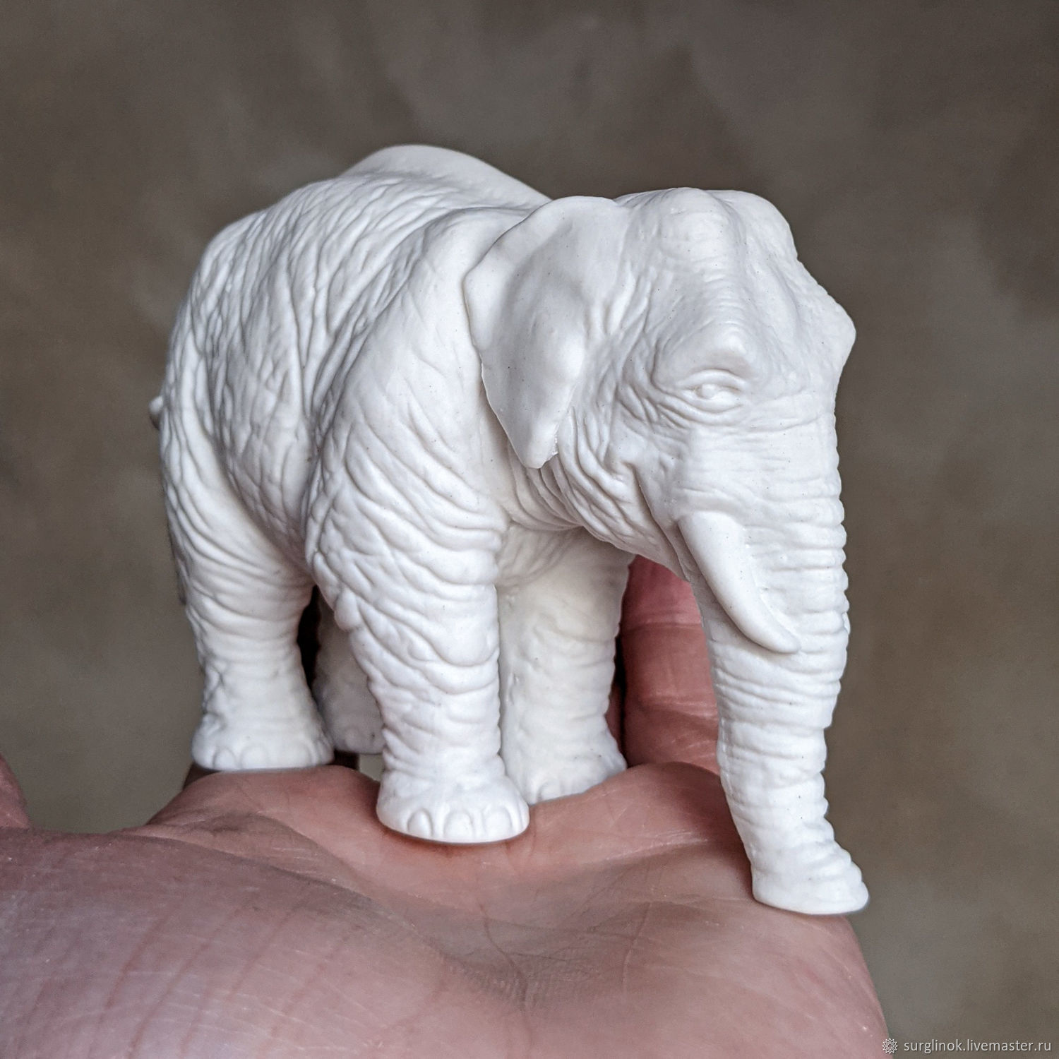 Porcelain elephant, Figurines, Pskov,  Фото №1
