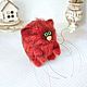 Рыжий кот с ромашкой в подарок на 8 марта. Игрушки. Annahandmade13. Ярмарка Мастеров.  Фото №4
