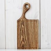 Посуда handmade. Livemaster - original item Cutting Board with channel for juice 