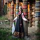 The kosnica Russian folk, Folk decorations, Moscow,  Фото №1