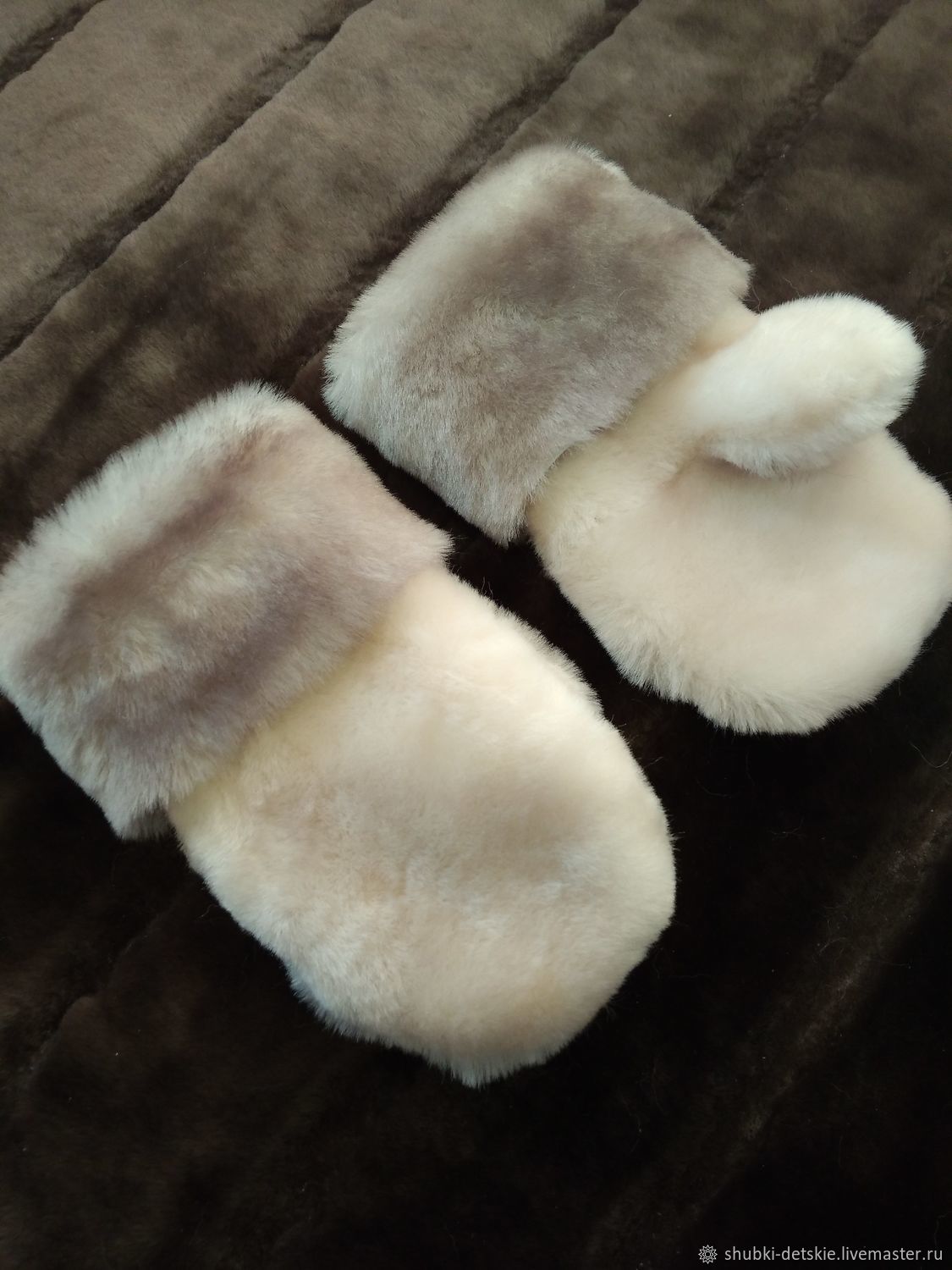 Children's mittens made of natural fur, Childrens mittens, Pyatigorsk,  Фото №1