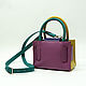 Сумка кожаная Crossbody Multicolor I. Сумка через плечо. Сумки из кожи ANGELDEMONS  design. Ярмарка Мастеров.  Фото №5