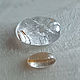 Quartz Cabochon with rutile needles. Cabochons. Gemlab. My Livemaster. Фото №4