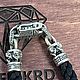Шнурок гайтан с серебром и серебряный кулон. Комплекты украшений. Silver.krd. Ярмарка Мастеров.  Фото №8