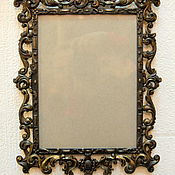 Великолепное старинное ажурное зеркало
