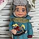 Ёлочная игрушка.Игрушка на ёлку "Микки". Куклы и пупсы. Уютные безделушки. Интернет-магазин Ярмарка Мастеров.  Фото №2