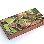 Для дома и интерьера handmade. Livemaster - original item Vintage Banknote Box for Money Madagascar Gecko. Handmade.