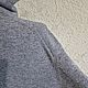 Вязаная водолазка серого цвета. Водолазки. WoolenWay вязаные&тканые аксессуары. Ярмарка Мастеров.  Фото №8