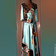 Silk long dress 'Silk & smooth'. Dresses. Lana Kmekich (lanakmekich). Online shopping on My Livemaster.  Фото №2