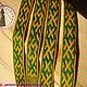 The Solar belt is yellow-green. Belts and ribbons. ЛЕЙЛИКА - пояса и очелья для всей семьи. Online shopping on My Livemaster.  Фото №2
