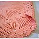 Large Carpet Round Handmade knitted from a Pink Chic Cord. Carpets. knitted handmade rugs. My Livemaster. Фото №5
