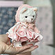 Мишка тедди в платье и шапочке. Мишки Тедди. MyTeddyStore. Ярмарка Мастеров.  Фото №6