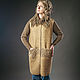 Coat sleeveless felt Girofle-Girofla. Coats. FeltOx. Online shopping on My Livemaster.  Фото №2