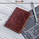 Passport cover leather. Passport cover. Anton KROOCH. Online shopping on My Livemaster.  Фото №2