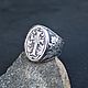 Ring male Cross. 925 sterling silver, Rings, Moscow,  Фото №1