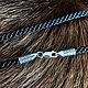 Nylon cord (Perunov color) 3 mm. Chain. h-a-n--t-e-r. My Livemaster. Фото №4