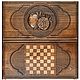 #Backgammon carved 'Garnet', Backgammon and checkers, Moscow,  Фото №1