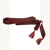 Русский стиль handmade. Livemaster - original item Slavic belt (weaving). Handmade.