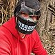 Маска из игры Rust металлик. Маски интерьерные. Qarma Masks. Ярмарка Мастеров.  Фото №6